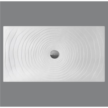 Piatto doccia 80x140 h.5,5 in ceramica bianco lucido Water Drop di Ceramica Flaminia