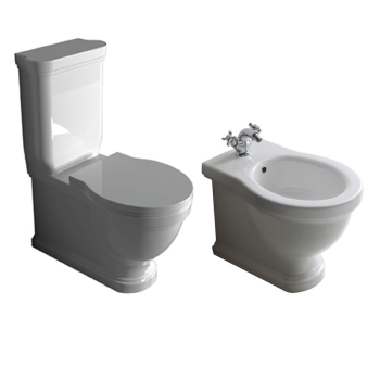 Sanitari Ethos monoblocco cm. 68x38 con sedile standard di Ceramica Galassia