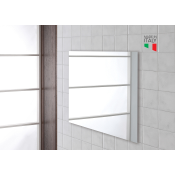 Specchio Basic rettangolare 50x60 Reversibile filo lucido di Feridras