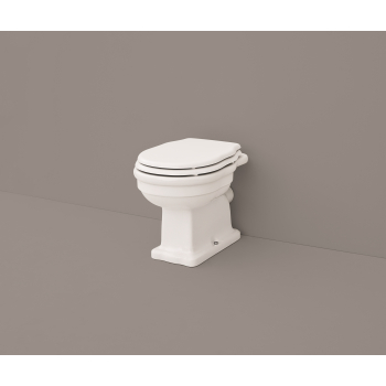 Water Hermitage staccato da muro scarico a terra cm. 55x36 bianco lucido di Art Ceram