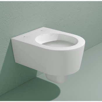 Water Link Mini sospeso salvaspazio cm. 48,5x36 bianco lucido di Ceramica Flaminia