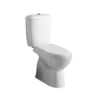 Vaso a terra distanziato monoblocco Diana con scarico parete di Ceramica Azzurra