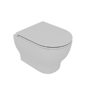 Water Speed sospeso senza brida (rimless) cm. 52x36 bianco lucido di Ceramica GSG