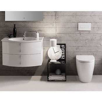 Vaso a terra filomuro new MULTI 4ALL cm 54x36 di Ceramica Globo