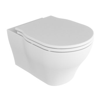 Water XL sospeso senza brida bianco lucido di Ceramica Azzurra