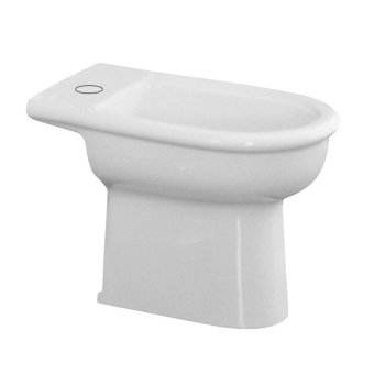 Bidet Elios distanziato da muro cm. 55x37 bianco lucido di Ceramica Azzurra