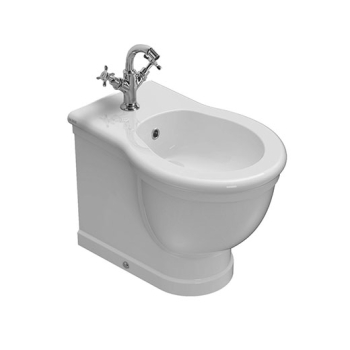 Bidet Paestum filomuro cm. 57x38 bianco lucido di Ceramica Globo