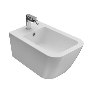 Bidet Stone sospeso cm. 56x36 bianco lucido di Ceramica Globo