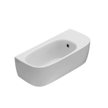 Lavabo Genesis sospeso 50x22 rettangolare bianco di Ceramica Globo