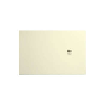 Piatto doccia 70x120 h.3 in ceramica avorio opaco Ceramic.30 di Tamanaco