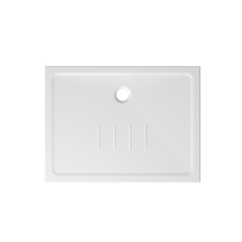 Piatto doccia 90x120 h.4,5 in ceramica bianco lucido Docciaviva di Ceramica Globo