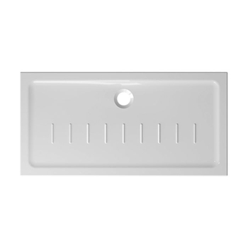 Piatto doccia 70x140 h.4,5 in ceramica bianco lucido Docciaviva di Ceramica Globo