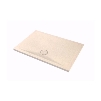 Piatto doccia 70x100 h.4 in ceramica beige Pietraceramica di Ceramica Azzurra