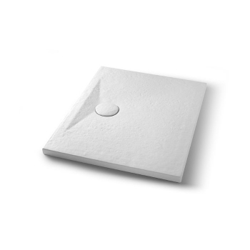 Piatto doccia 70X90 h.4 in ceramica bianco opaco Pietraceramica di Ceramica Azzurra