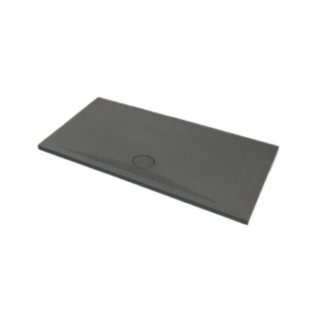 Piatto doccia 70x140 h.4 in ceramica nero Pietraceramica di Ceramica Azzurra