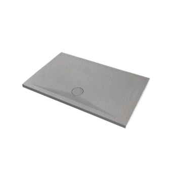 Piatto doccia 80x120 h.4 in ceramica grigio Pietraceramica di Ceramica Azzurra