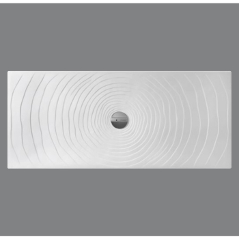 Piatto doccia 70x160 h.5,5 in ceramica bianco lucido Water Drop di Ceramica Flaminia